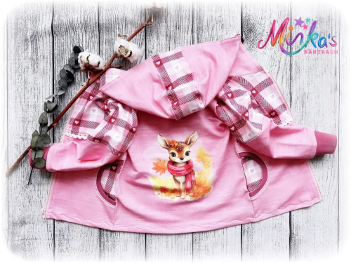 Sweatjacke Herbstreh Gr. 92