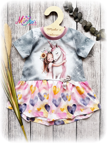 Tunika Einhorn/Girl Gr. 98